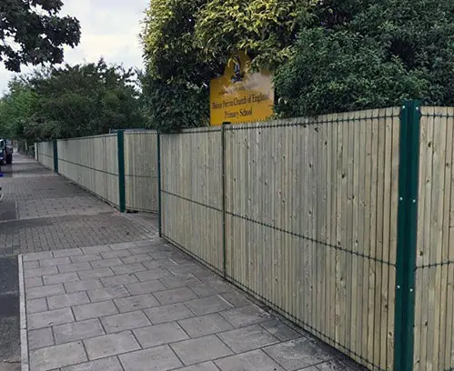 School Privacy Fencing