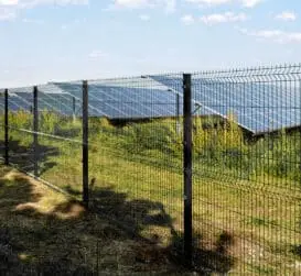 Solar Farm Security Fencing And Gates