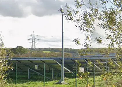 Solar Farm CCTV Integration